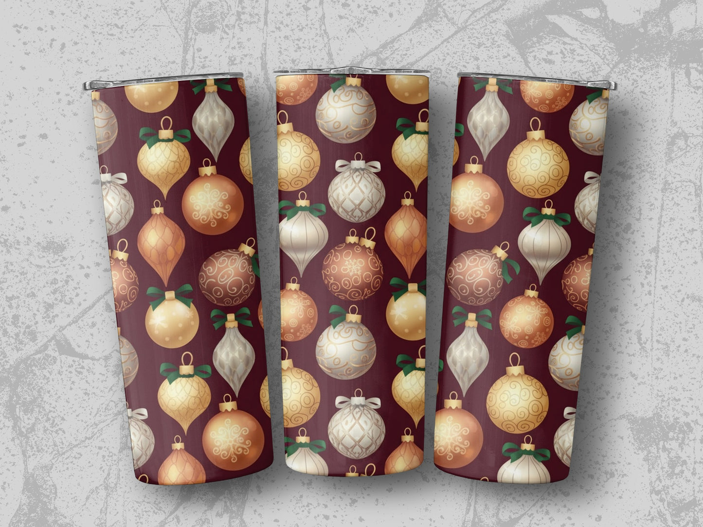 Christmas Ornaments Design Tumbler product