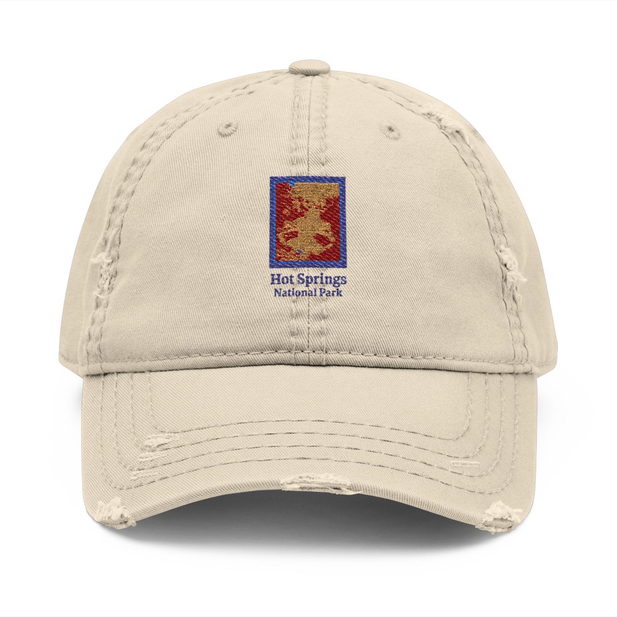 Hot Springs National Park Distressed Cap