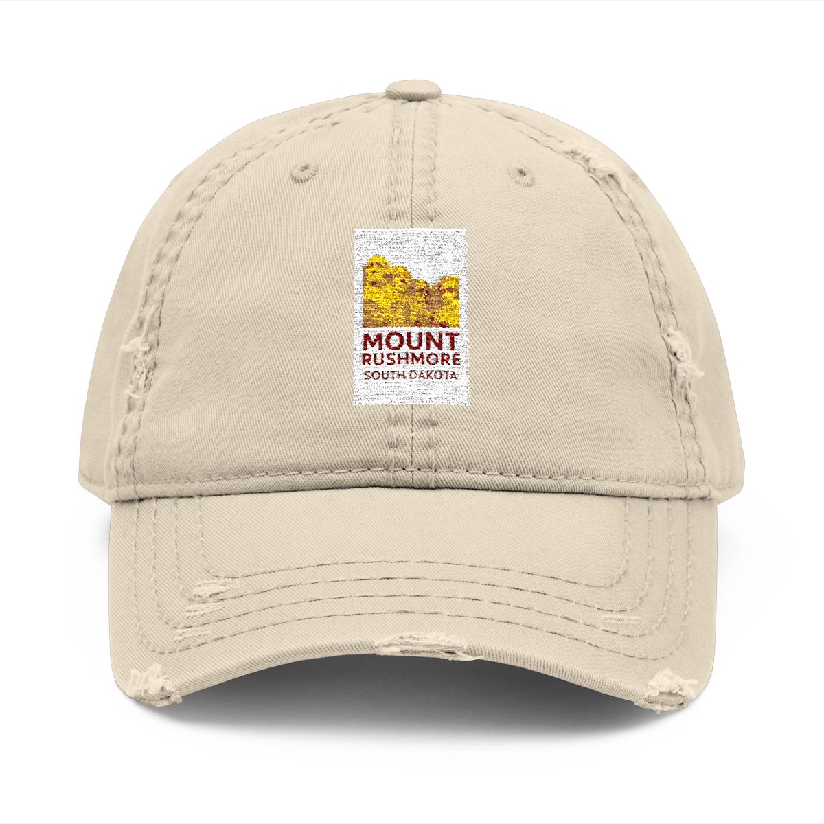 Mount Rushmore South Dakota Embroidered Cap