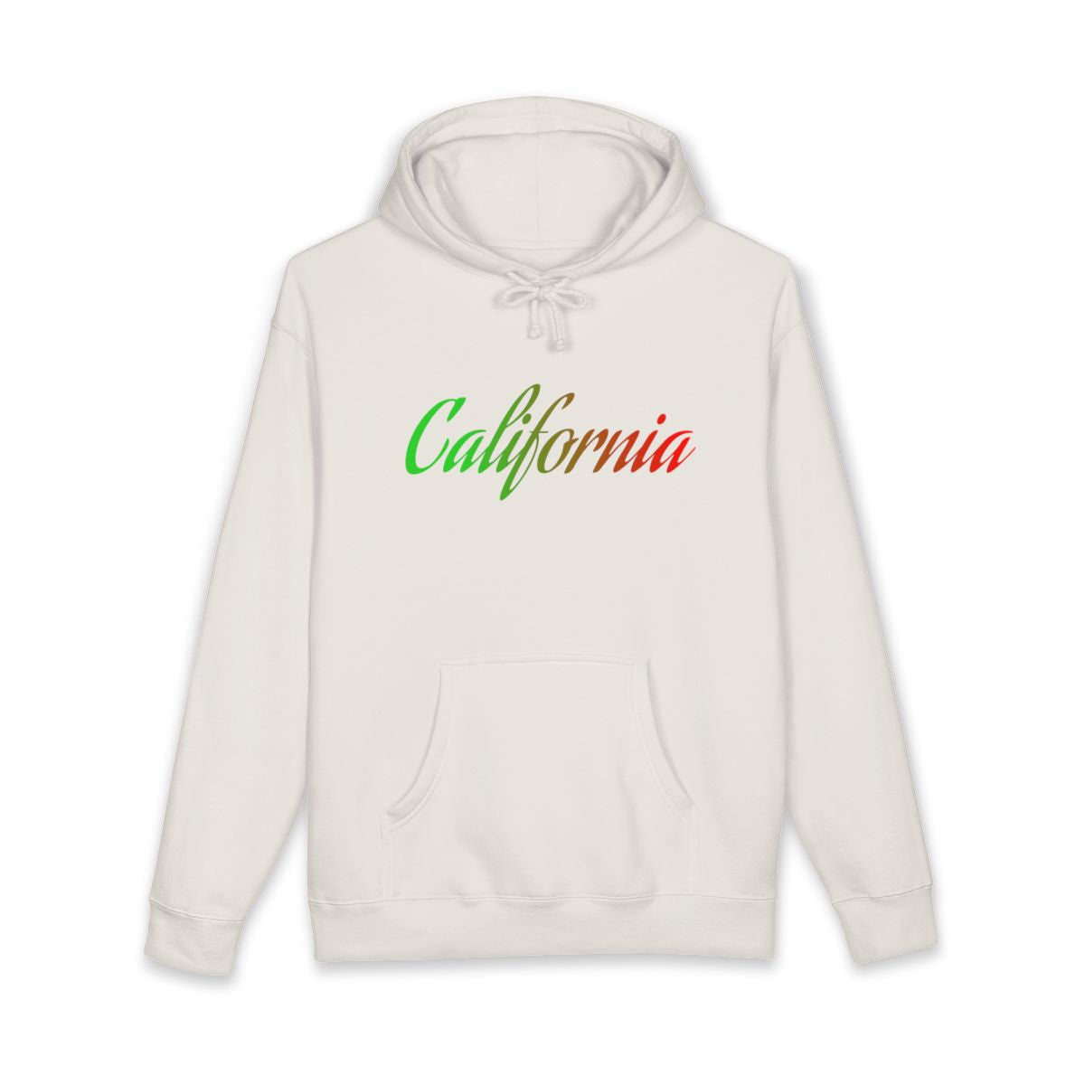 California Multicolor Text Design Hoodie Product