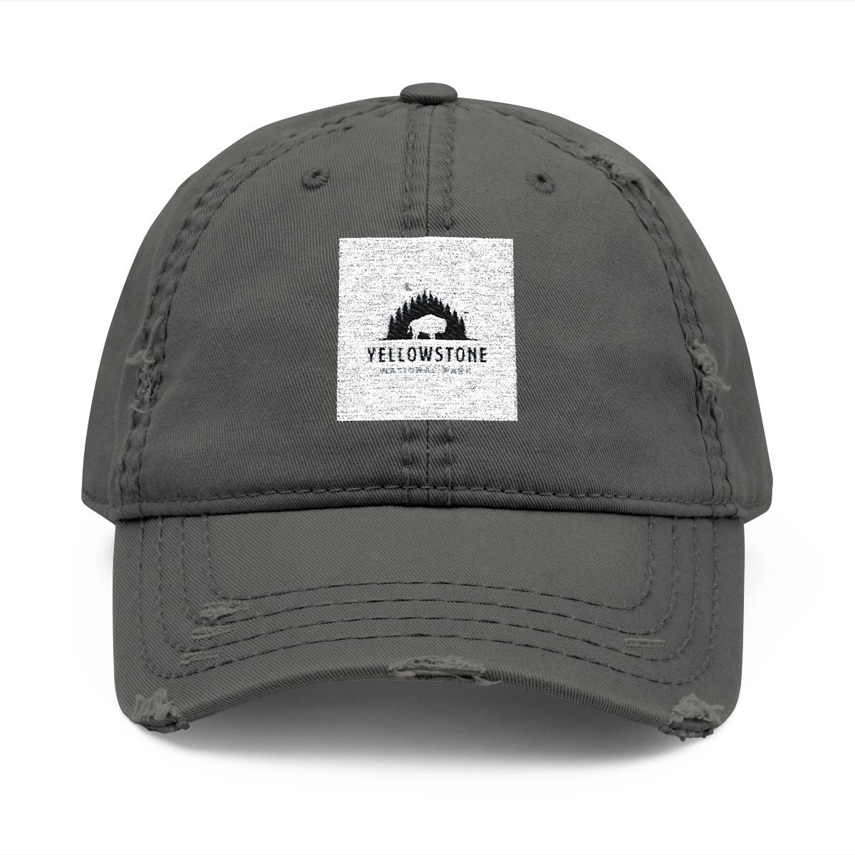 Yellowstone National Park Distressed Baseball Cap