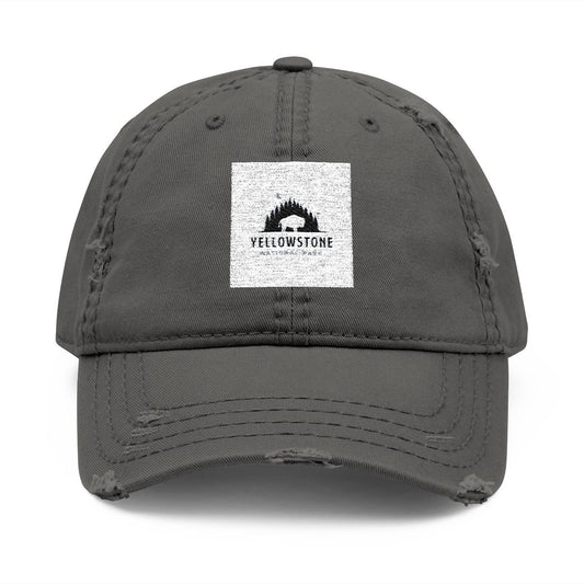Yellowstone National Park Distressed Baseball Cap