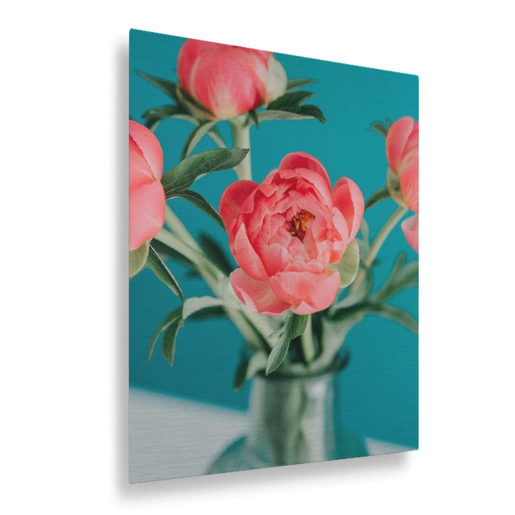 PinkRoses Vertical Metal