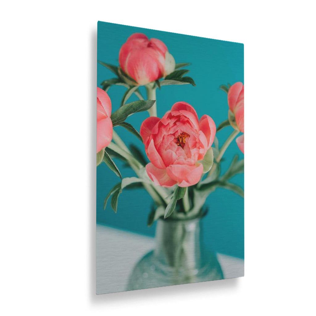 PinkRoses Vertical Metal