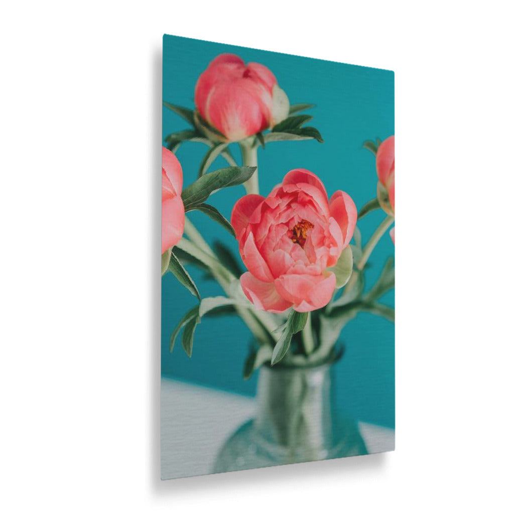 PinkRoses Vertical Metal