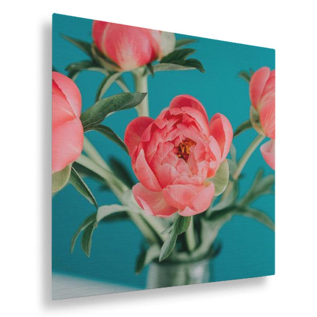 PinkRoses Vertical Metal