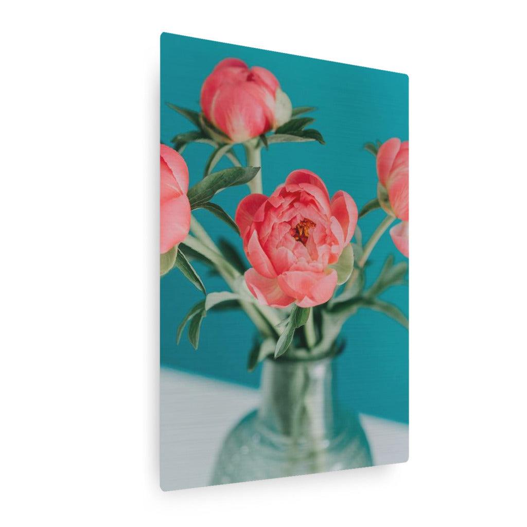PinkRoses Vertical Metal