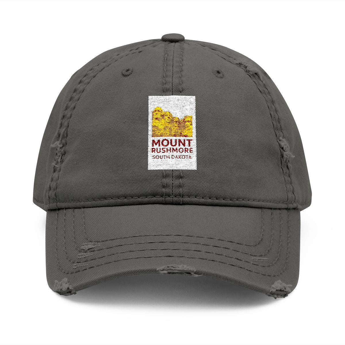 Mount Rushmore South Dakota Distressed Baseball Cap