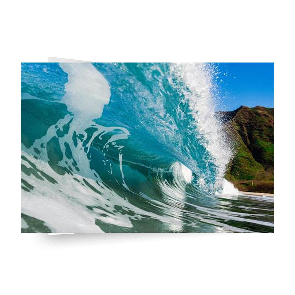 Wave Crashing Horizontal
