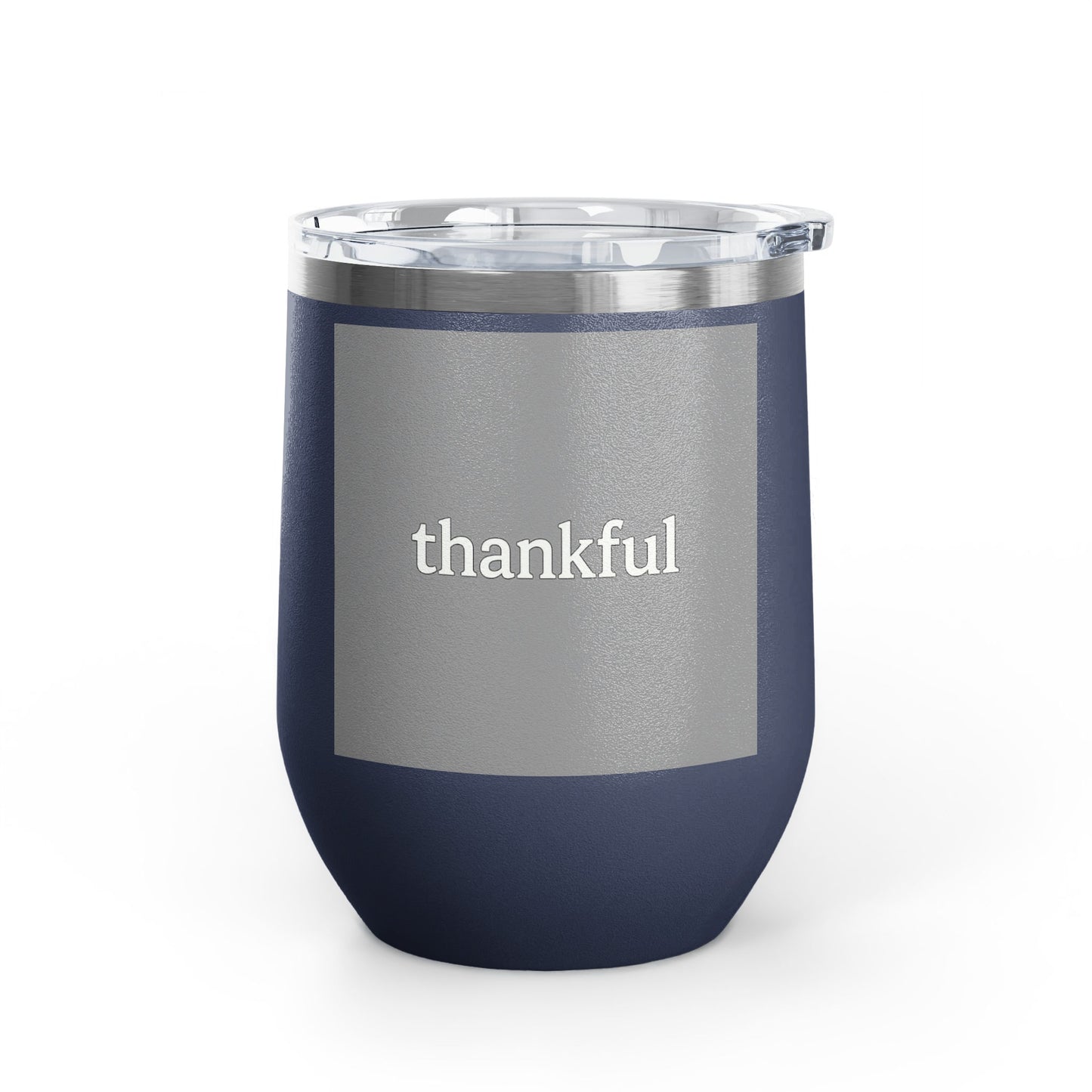 Thankful Engraved Insulated Travel Mug