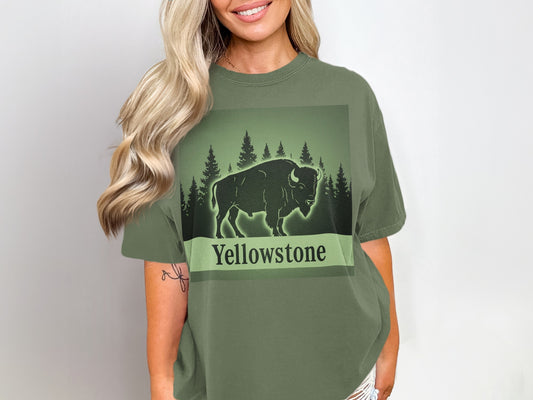 Yellowstone Buffalo Forest Graphic Tee product type