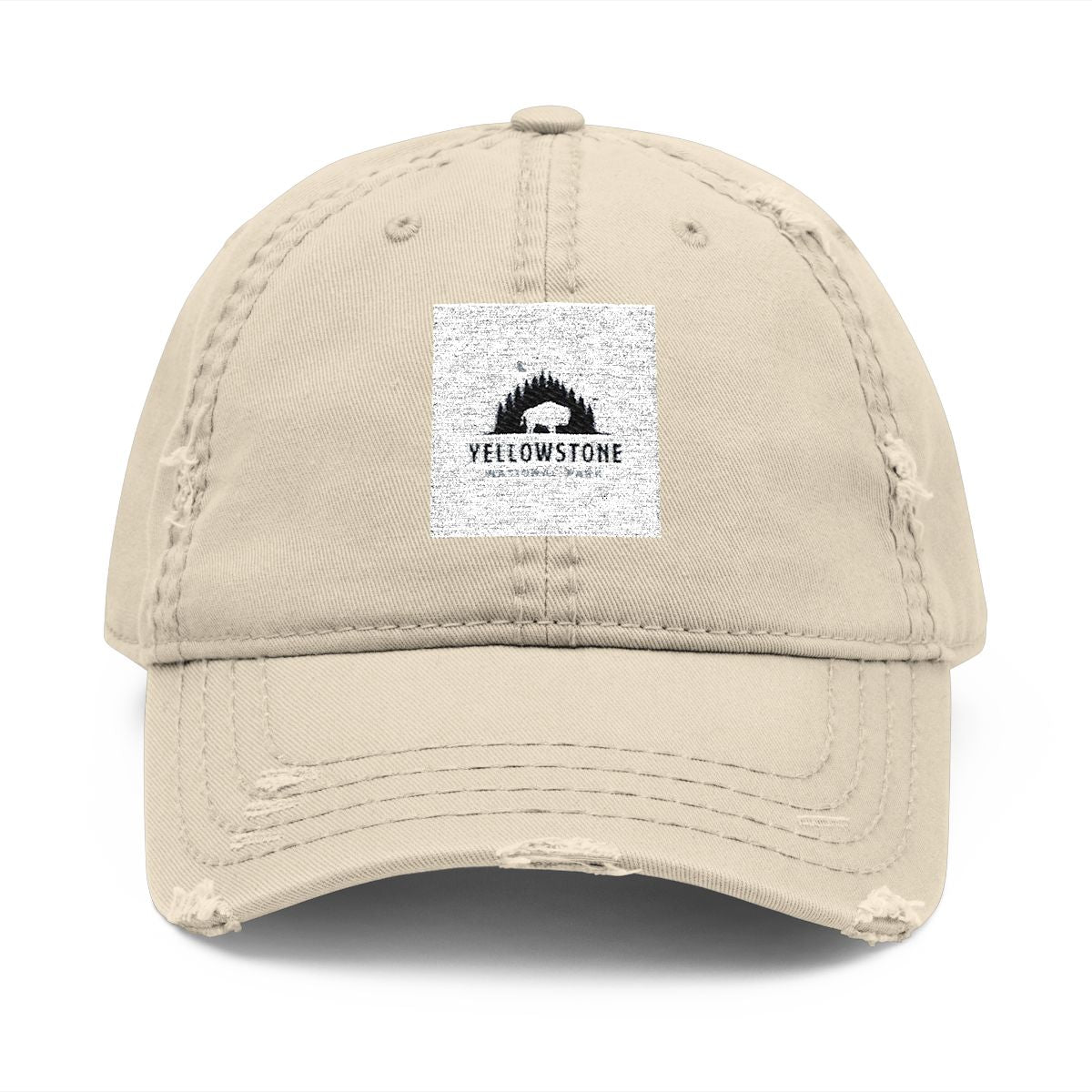 Vintage Yellowstone National Park Distressed Cap