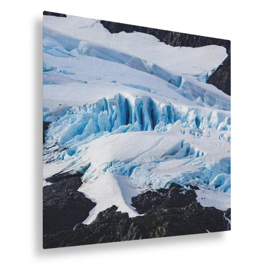 Ice Vertical Metal Art