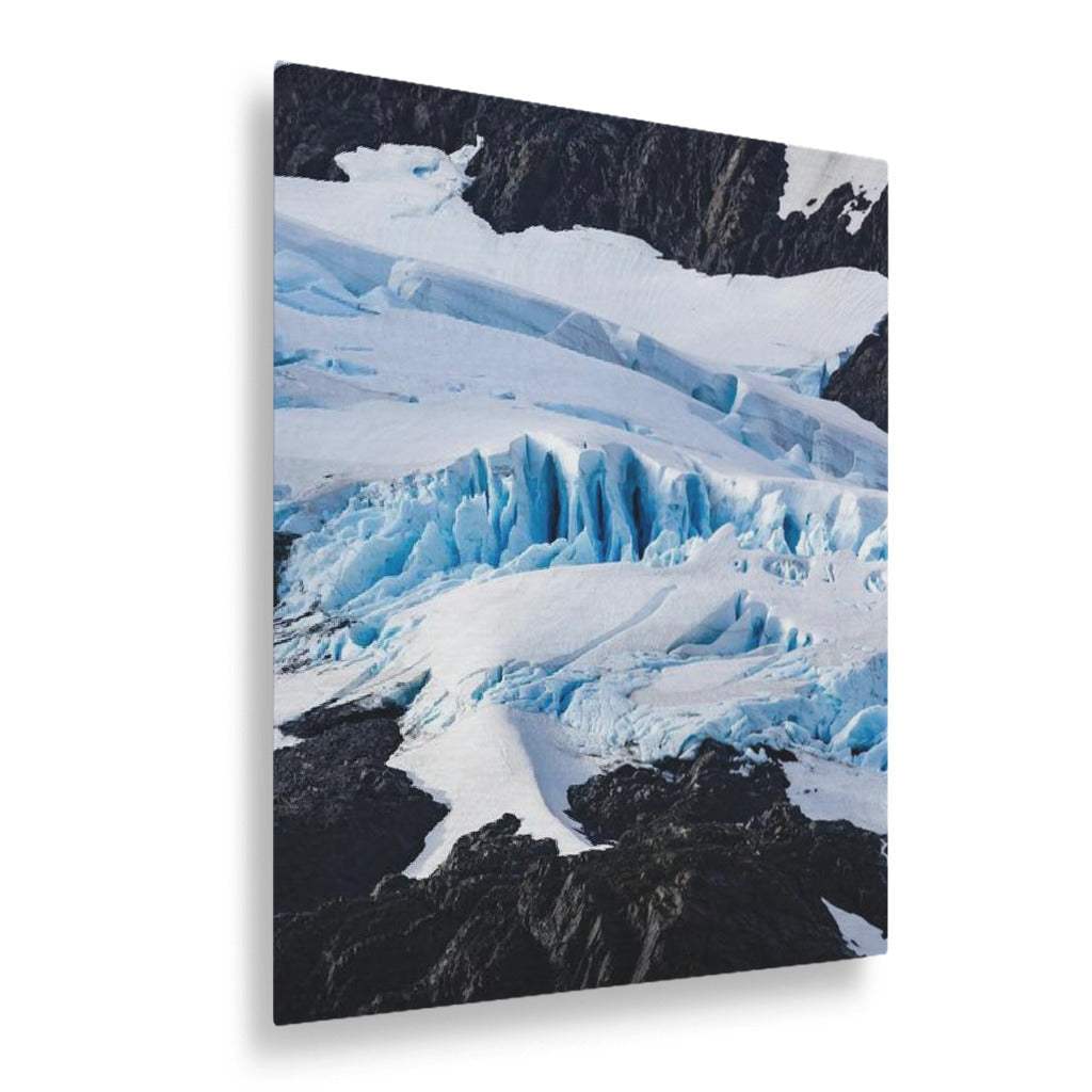 Ice Vertical Metal Art