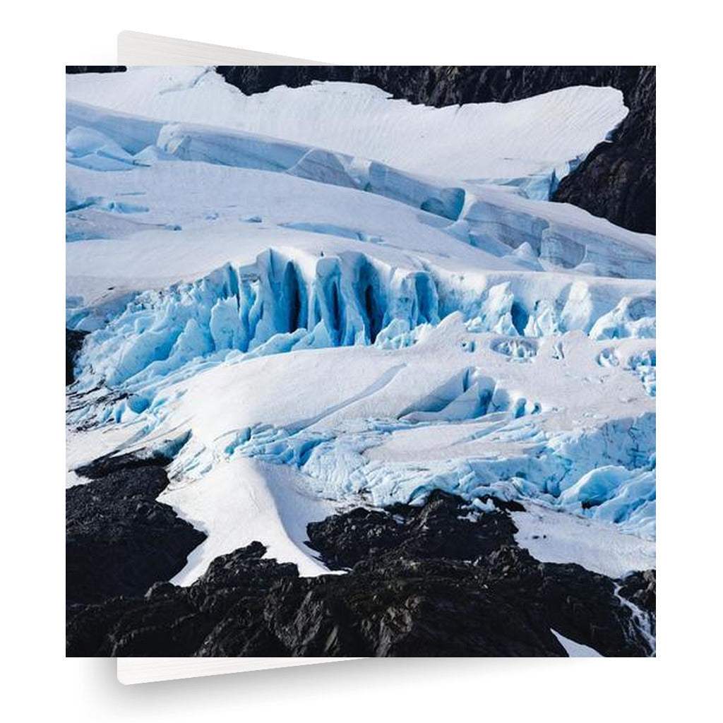Ice Vertical Metal Art