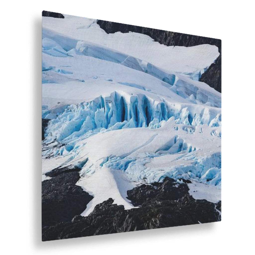 Ice Vertical Metal Art